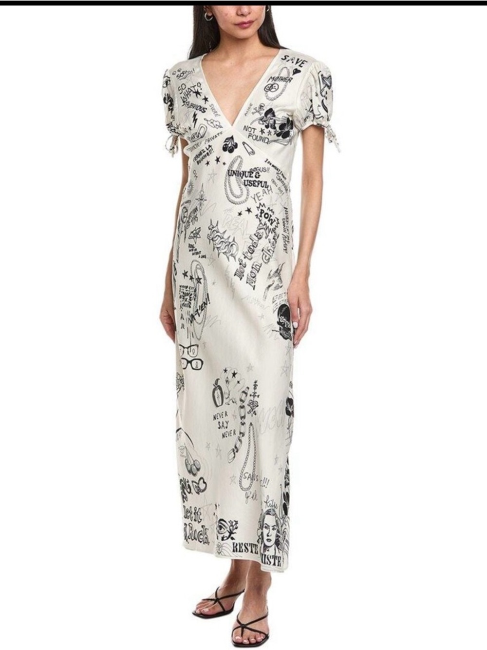 Mother The Cap & Gown Dress / Spin Me Around Print Size small NWT